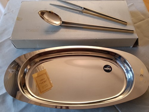 Vassoio portata inox con - inox,