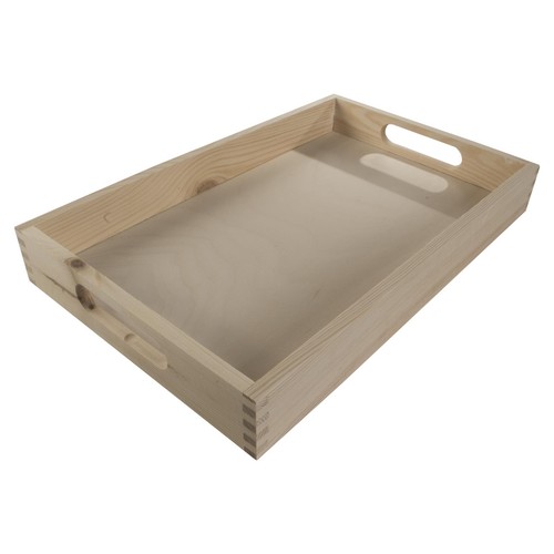 Vassoio rustico legno - vassoio,
