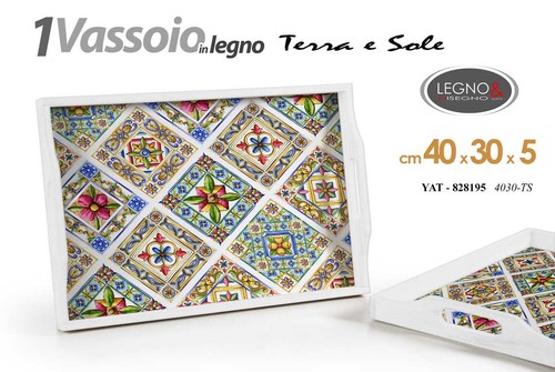 Vassoio portata legno - vassoio, da
