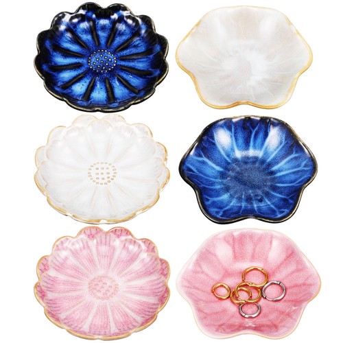 6pz piatti gioielli - piatti, ceramica