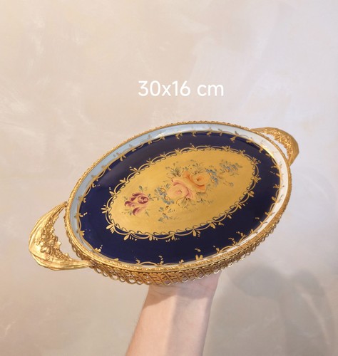 Limoges vassoio vintage ovale - vintage,